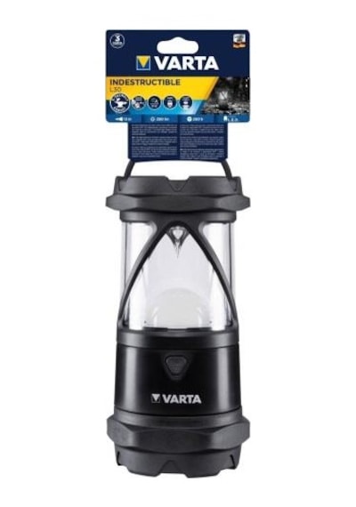 Varta Indestructible L30 Pro 450 Lümen Fener Siyah