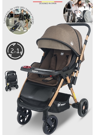 Baby Home 900 X3 Çift Yönlü Bebek Arabası