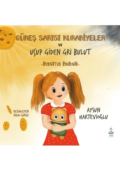 Güneş Sarısı Kurabiyeler Ve Uçup Giden Gri Bulut