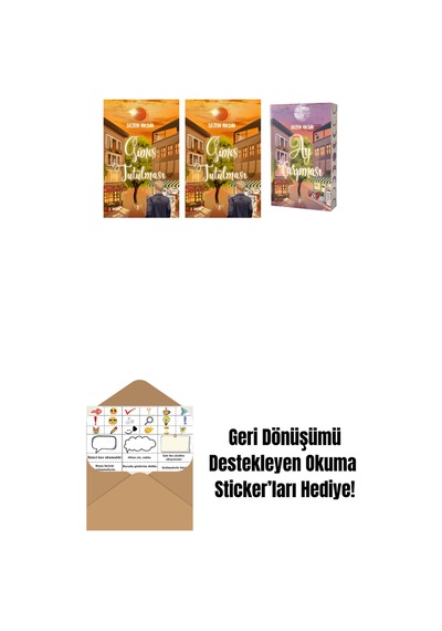 Sezen Aksın 3 Kitap Set + Okuma Sticker'ları
