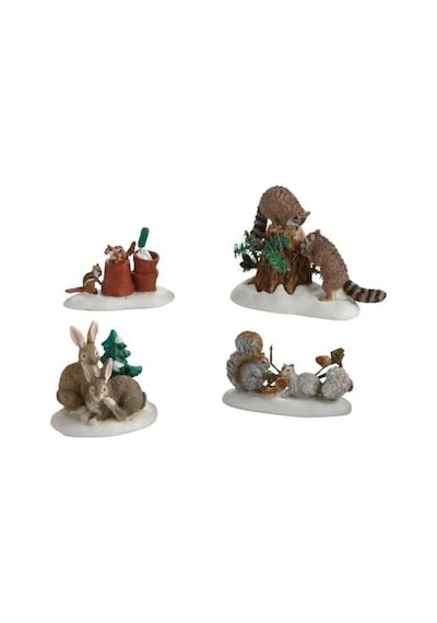 Department 56 Köy Dostu Komşular İçin Aksesuarlar Aksesuar Heykelcik