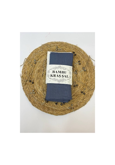 Aldaıyr Bambu Kraş Hijab Lacivert