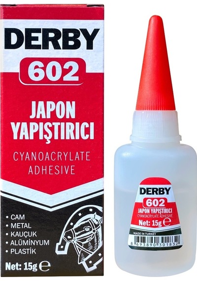 Derby 602 Japon Yapıştırıcı 15Gr Bx25 Kl500