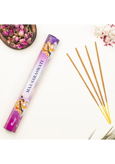 Aromatika Maa Saraswati Aromalı Premium Çubuk Tütsü