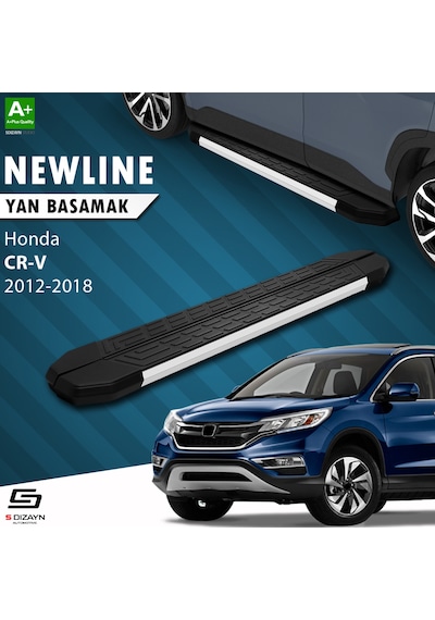 S-dizayn Honda Cr-v 4 Newline Aluminyum Yan Basamak 173 Cm 2012-2