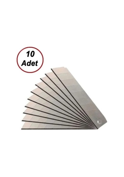 Maket Bıçağı Yedeği 10x10 Tüp 100 Adet
