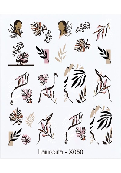 Su Transferli Nail Art Sticker X050 50127-8
