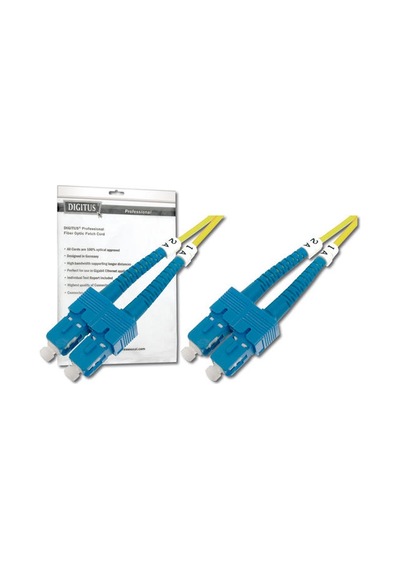 Digitus Dk-2922-10 10 Mt Sc-sc 09/125 Singlemode Duplex Fiber Patch Kablo