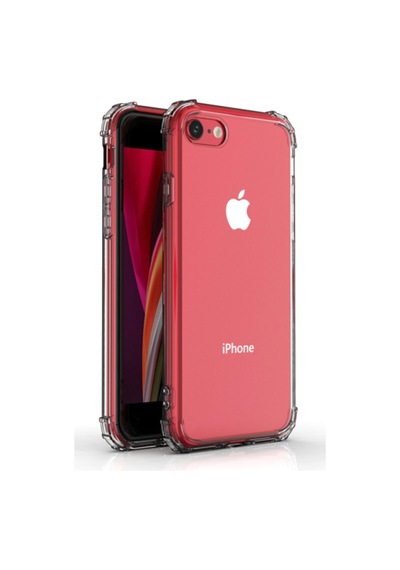 Iphone 7plus 8plus Uyumlu Şeffaf Köşe Korumalı Lüx Darbe Emici Silikon Telefon Kılıfı