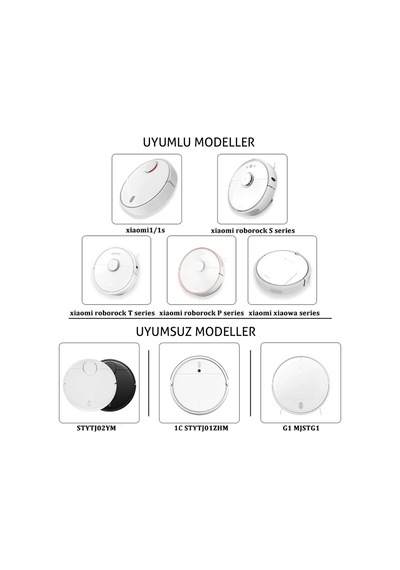Süpürge Fırça Ve Filtre Seti Xoami Rbrock S5 Robot İle Uyumlu