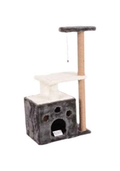 Cat Hause Yuvarlak Tırmalama Gri 97 Cm