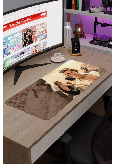 Outer Banks V1 70x30 Xl Gaming Kauçuk Kaymaz Taban Mouse Pad Fare Altlığı