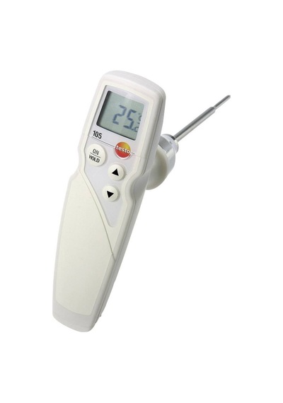 Testo - 105 - 0563 1051 - Son Derece Hassas Ve Güvenilir Sıcaklık Ölçümleri İçin Penetrasyon Termometresi