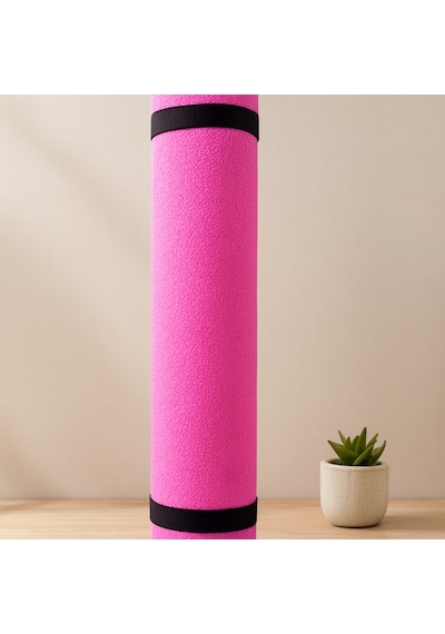 Pilates Yoga Matı 6mm 50x140cm 27 Dns Çok Renkli