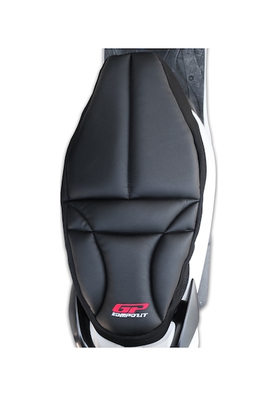 GP Kompozit Honda Dio 2021-2025 Uyumlu Fileli Motosiklet Konfor Sele Kılıfı Siyah
