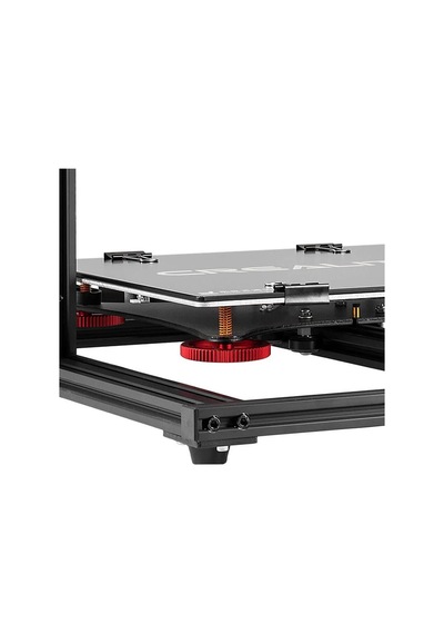 Koodmax 3d Yazıcı Printer M4 Dişli Metal Büyük El Büküm Tesviye Somun Kırmızı - 2 Adet