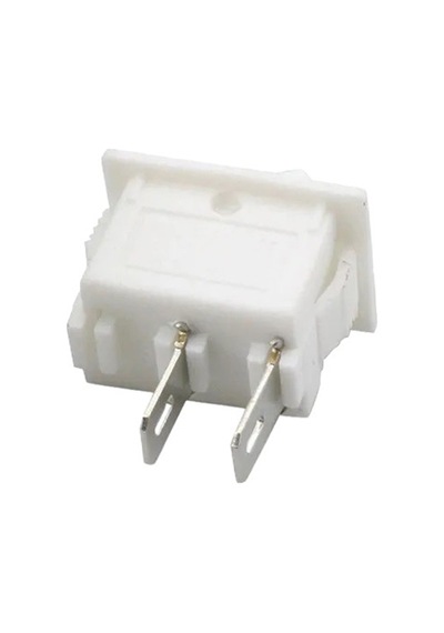 Ayt Ic-120b Mini Işıksız On Off 2 Pin Anahtar Beyaz Aç Kapa Buton Düğme 2.5x1.7 Mm