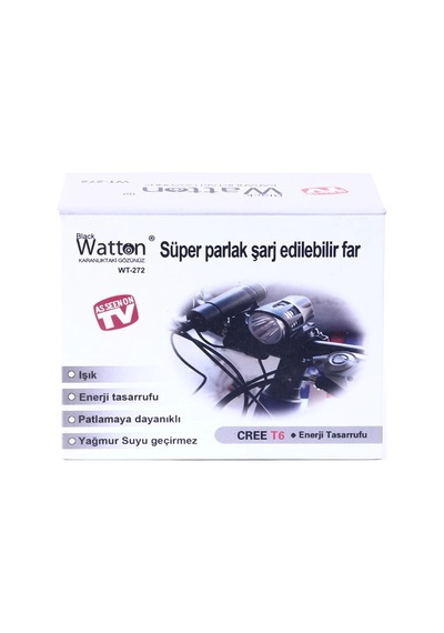 4Riders Black Wt-272-profesyonel Bisiklet Lambası 110