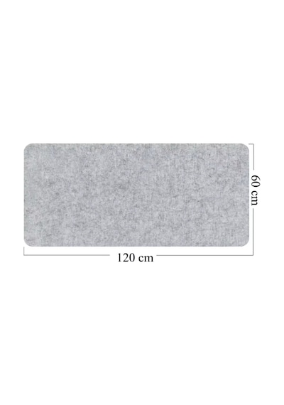 Mousepad Masa Üstü Koruyucu 3mm Keçe Klavye Pc Notebook Altı Q