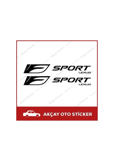Lexus Sport Sticker Lexus Sticker Oto Sticker Lexus Araç Sticker