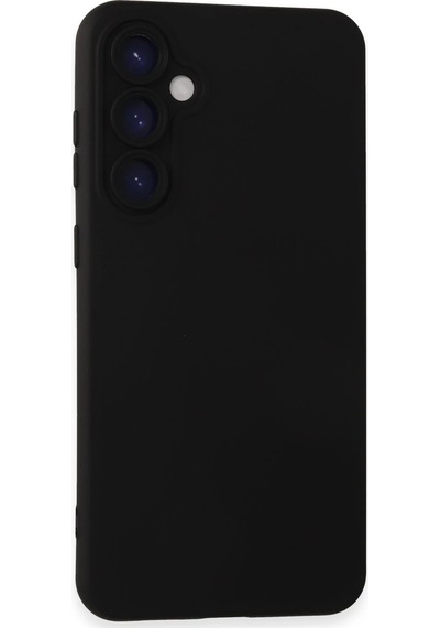 Newface - 445 - Samsung Galaxy S24 Kılıf Nano İçi Kadife Silikon - Edntrend - - Siyah Sıyah