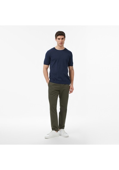 Nautica Erkek Lacivert Regular Fit Kısa Kollu Triko Düz S65110t