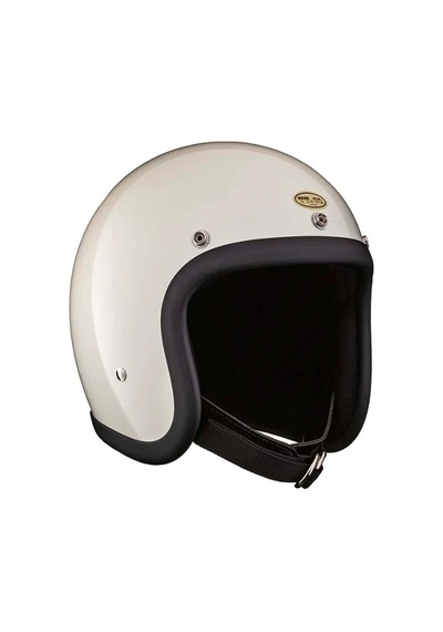 Tt&co 500-tx Vintage Harley Tasarım Açık Ağız Kask L/xl Beyaz