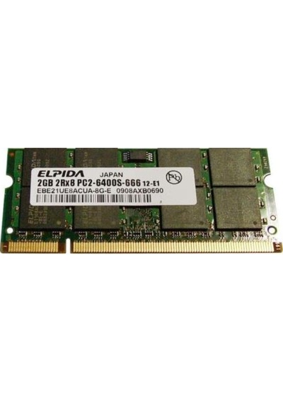 Elpida EBE21UE8ACUA-8G-E 2 GB DDR2 800 MHz CL6 Ram