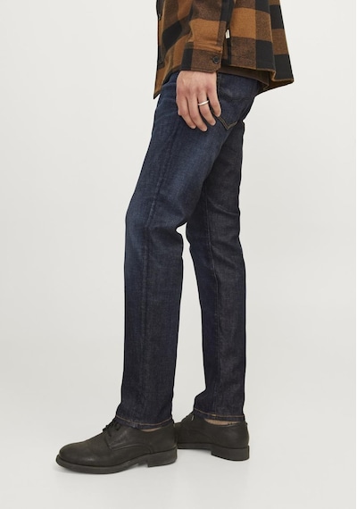 Jack & Jones Erkek Glenn 919 Slim Fit Jean 12259815 Blue Denim