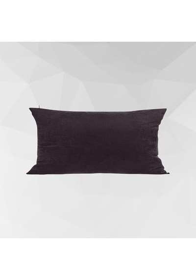 Cortibo Barcelona Kadife Dokulu Kırlent Kılıfı 45x45cm Antrasit Diğer