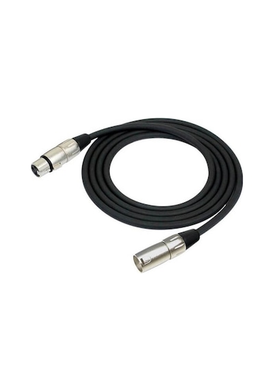 Lastvoice Mc-2110 Stereo Mikrofon Sinyal Kablosu Xlr Xlr 10 Met Siyah