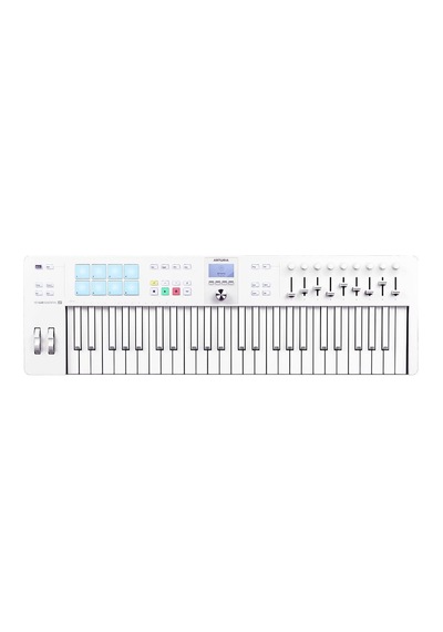 Keylab Essential 49 Mk3 - Midi Klavye / Alpine White