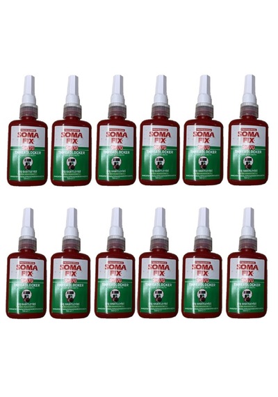 12 Ad 50 Ml Somafix Civata Diş Sabitleyici Yüksek Mukavemet S070