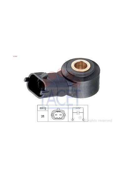 Vuruntu Sensörü - Fiat Brava, 500, Panda, Grande Punto, Punto, Doblo, Tipo, Bravo, Stilo, Idea, 124, Linea, Palio, Siena, Egea, 159, Giulietta, Mito,