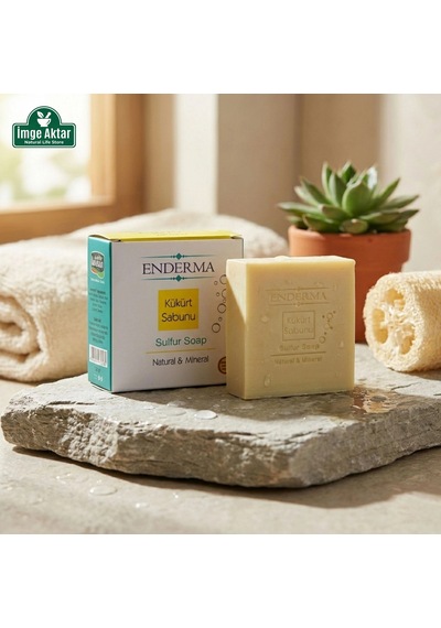 Enderma Kükürtlü Sabun - Yağlı Ciltler İçin Arındırıcı 120g