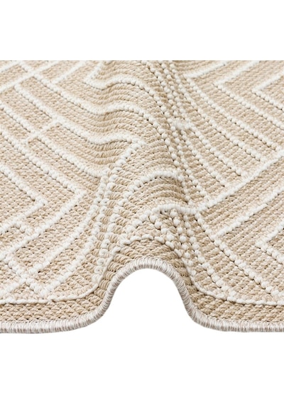 Eko Halı Soho Sh 12 Beige Hav Toz Vermaz Hasır Dokuma Modern Makine Halısı Bej