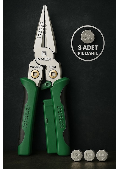 Proalet Inmest Infinity Çok Amaçlı Kablo Soyma Pensesi, Işıklı, S