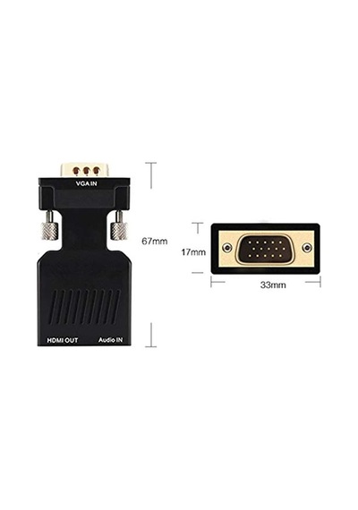 Alfais 4501 Vga To Hdmı Çevirici Dönüştürücü