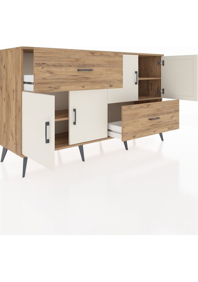 Hyperion Konsol 3 Raflı 2 Çekmeceli 4 Kapaklı 176x44x99 Çam-aytaş Çam-aytaşı/çam Hyperion Konsol 3 Raflı 2 Çekmeceli 4 Kapaklı 176x44x99 Çam-aytaş Çam-aytaşı/çam