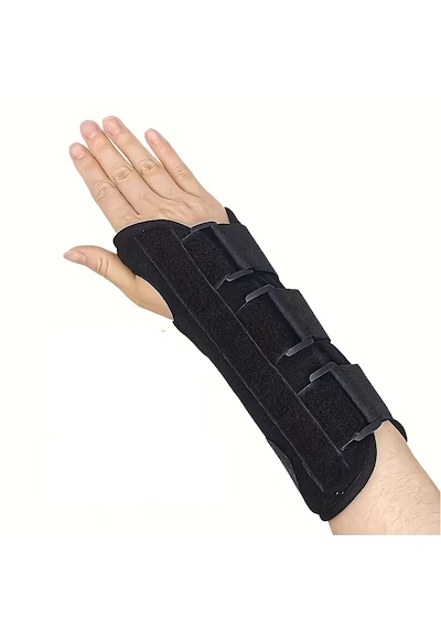 1 Adet Bileklik, Üç Metal Destek Şeridi İle Karpal Tünel Splinti Erkek Ve Kadın İçin