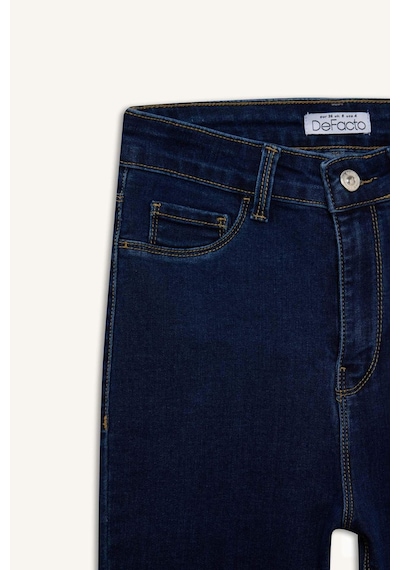 Defacto Yüksek Bel Bilek Boy Jean Pantolon B7498ax25aunm34 Mavi