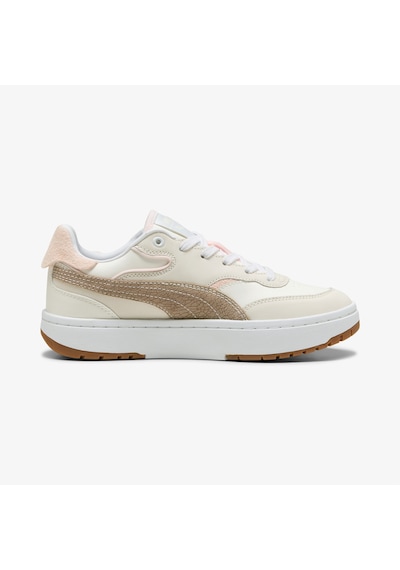 Puma Cali Sylva Elevated Kadın Krem Spor Ayakkabı 403615 Krem