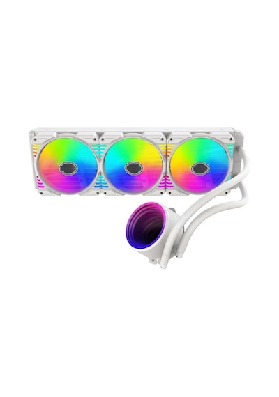 Snt Ss360-3f-w Argb 360mm. Beyaz Sıvı Soğutma Am4 Am5 Lga 1200 1700 20xx