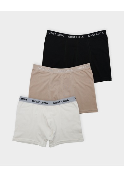 Gost Liria -bold Erkek Boxer 3 Lü Paket Çok Renkli Çok Renkli