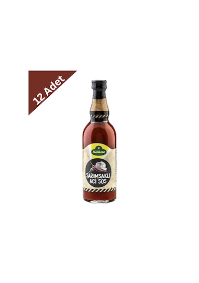 Kühne Sarımsaklı Jalapeno Acı Sos 100 Ml X 12 Adet