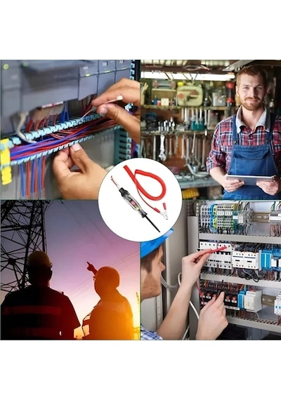 Dijital Göstergeli Oto Elektrik Kontrol Kalemi 12v / 24v Test Ve Amper Ölçer