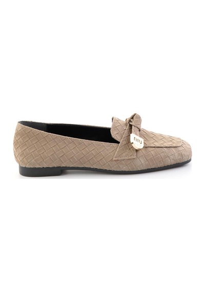 Bambi Vizon Kadın Loafer Ayakkabı K01641022471 Vizon