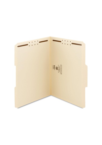 Kilit Dosya Klasör, 2 Vida, Güçlendirilmiş 1/3-cut Tab, Letter Size, Manila, Paket Başı 12 11537