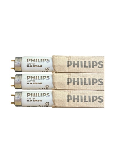 3 Adet Philips 30w 840 Günışığı 4000k G13 Duylu T8 Floresan