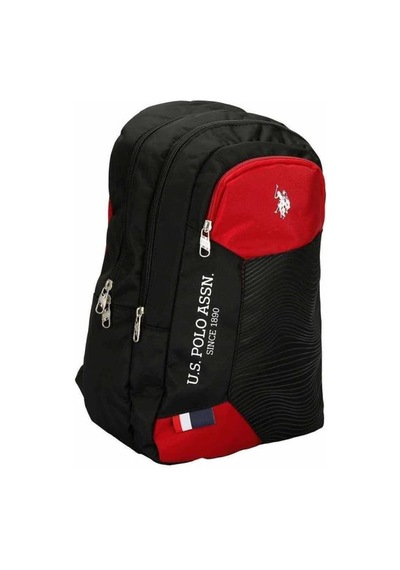 U.s. Polo Assn. Sırt Çantası Siyah Bordo 22127 Siyah